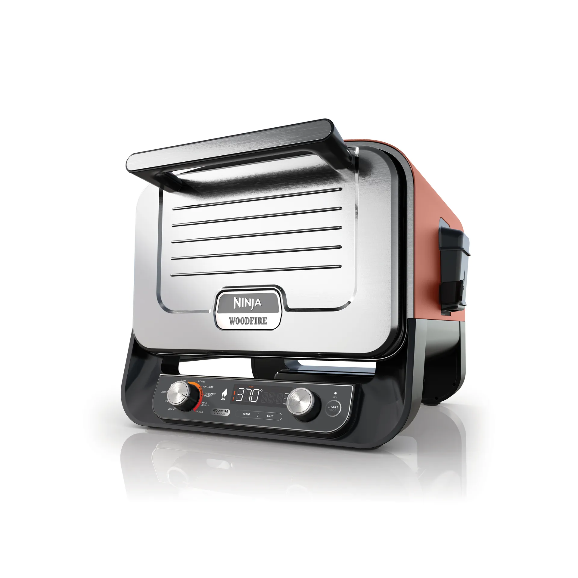 Ninja Woodfire sähköuuni ja smoker OO101EU, Ruskea Ninja