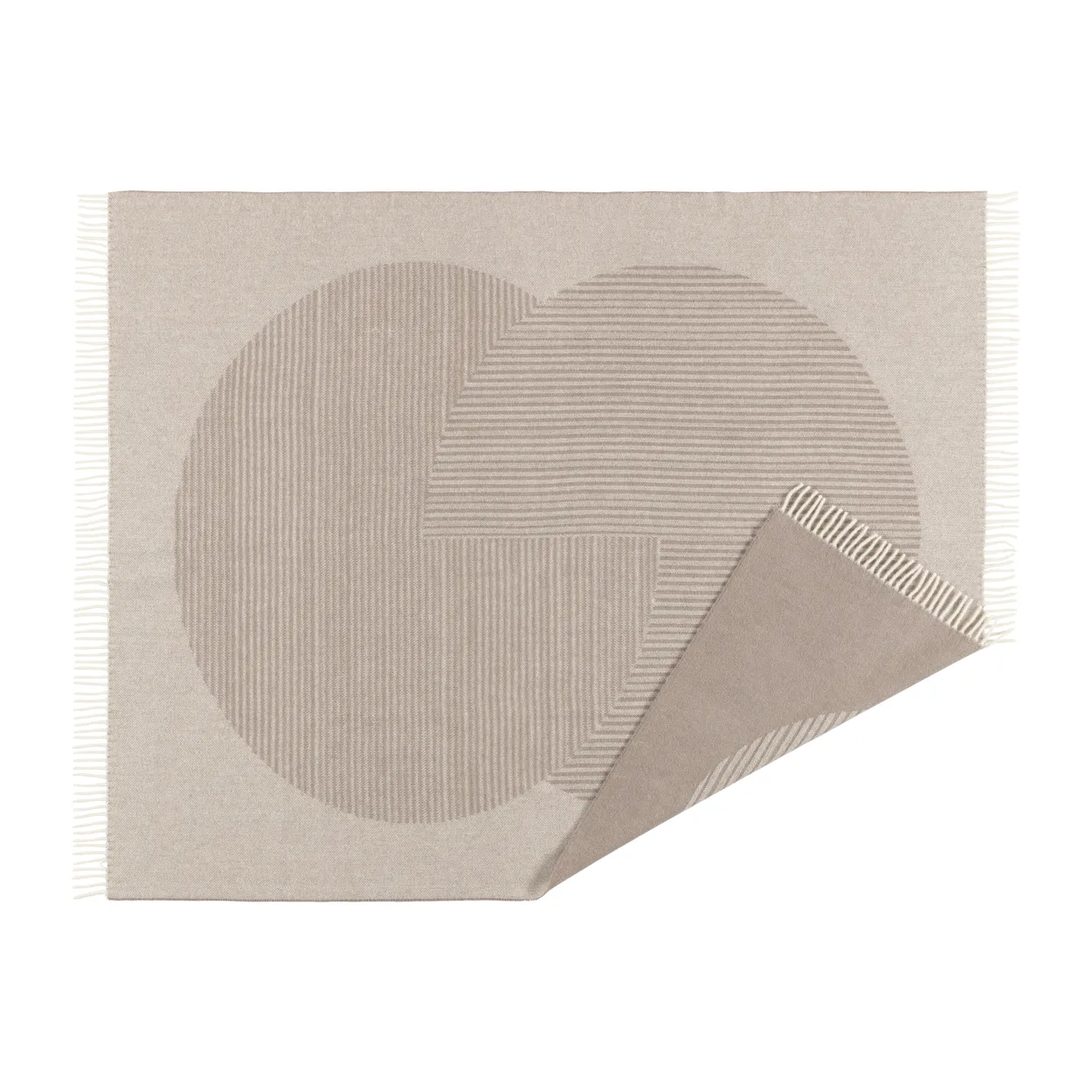 NJRD Circles villahuopa 130x185 cm Beige