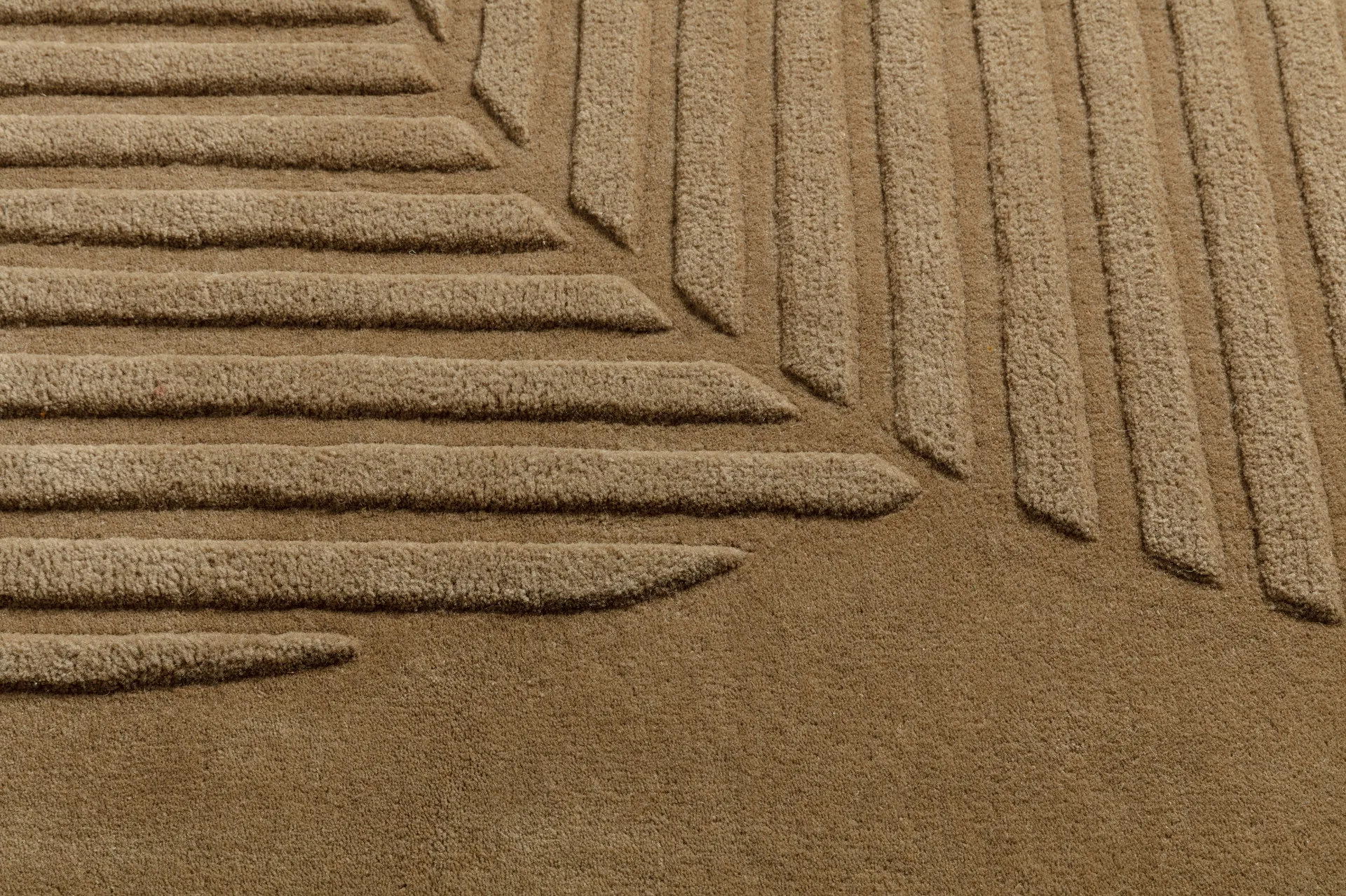 Levels Circles villamatto, Beige, 200x300 cm NJRD