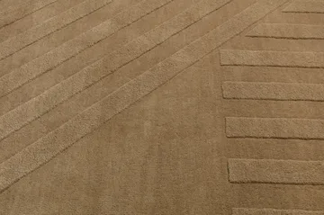 Levels Stripes villamatto - Beige, 200x300 cm - NJRD