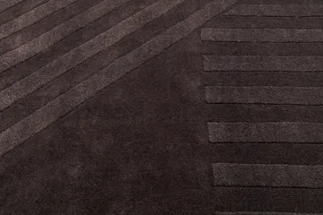 Levels Stripes villamatto - Ruskea, 200x300 cm - NJRD