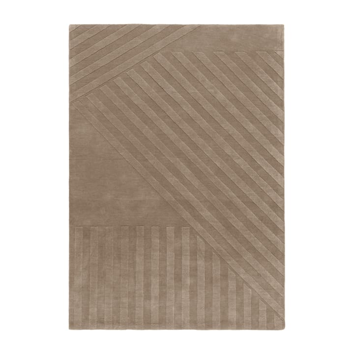 Levels villamatto stripes harmaa - 170x240 cm - NJRD