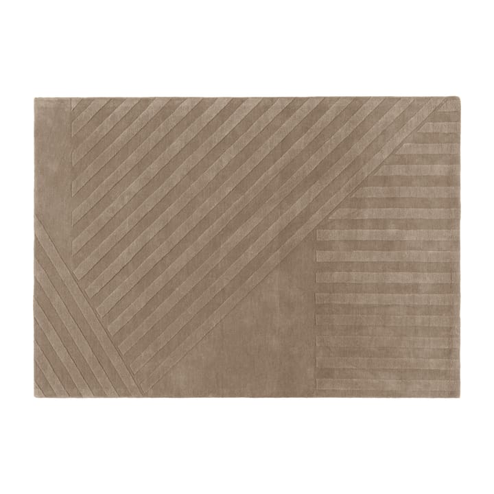 Levels villamatto stripes harmaa, 170x240 cm NJRD