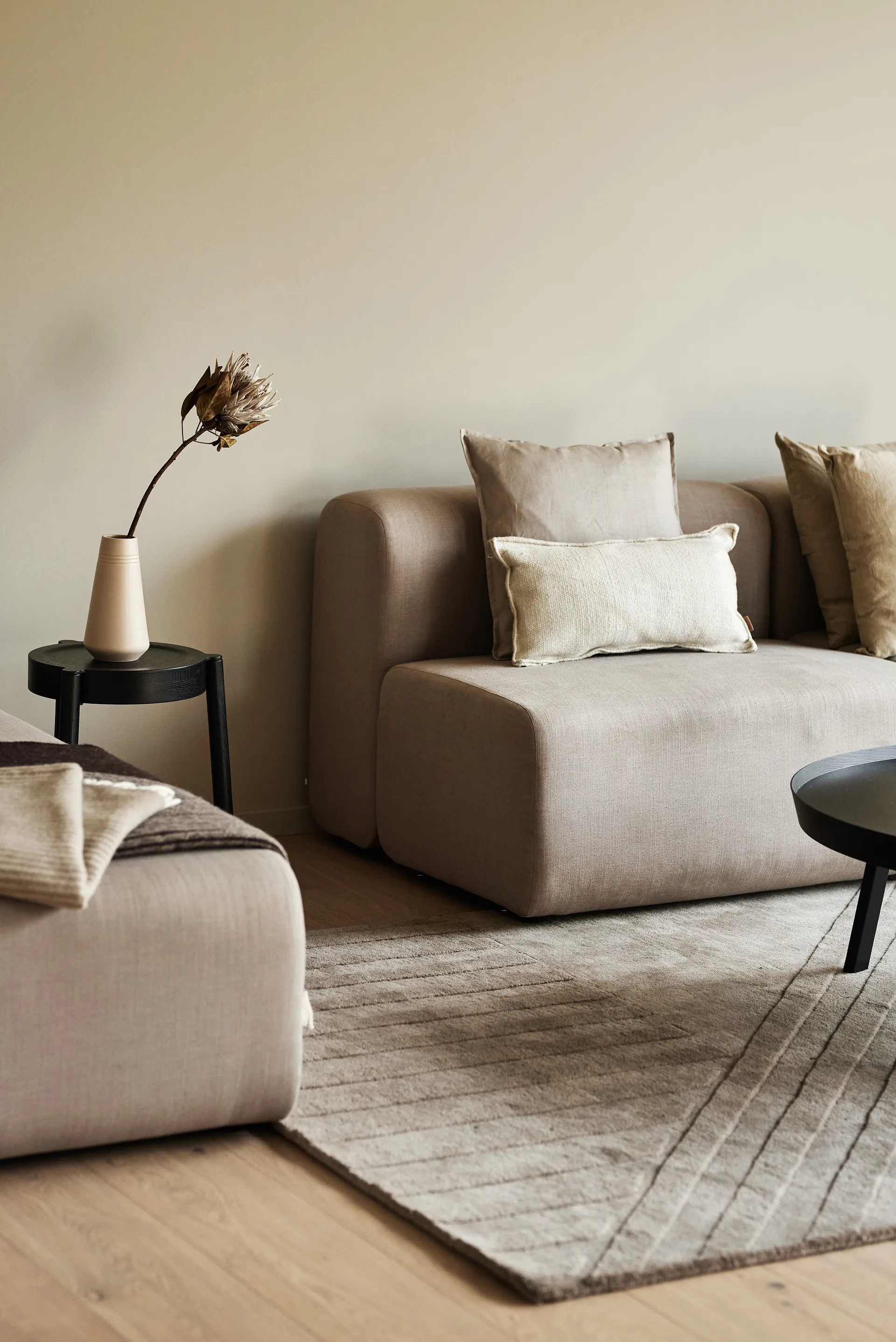 Levels villamatto stripes myyrä, 170x240 cm NJRD