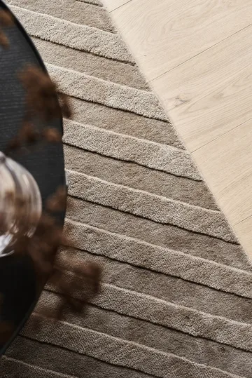 Levels villamatto stripes myyrä - 200x300 cm - NJRD