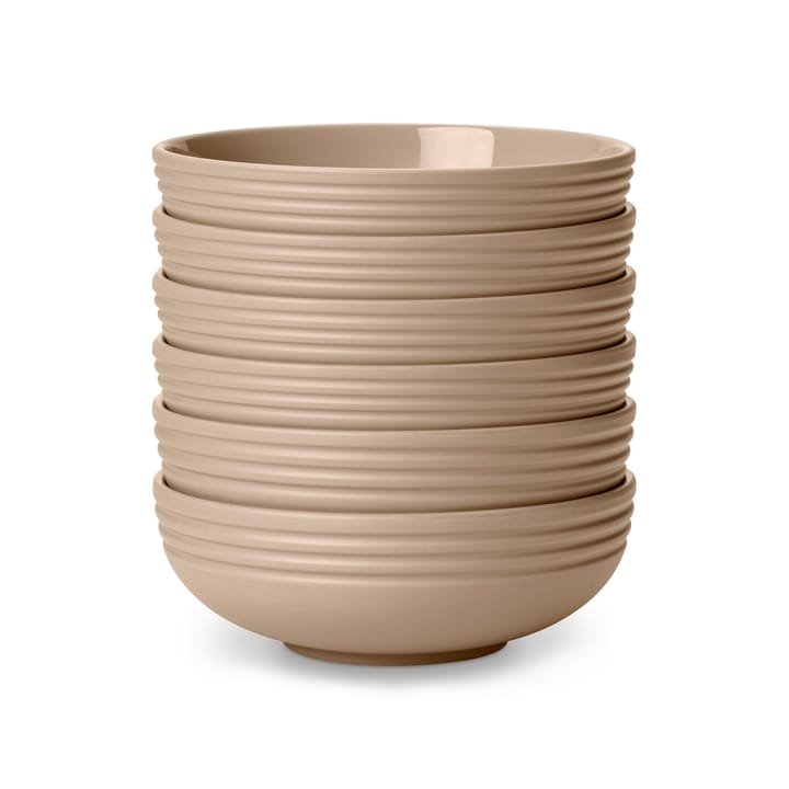 Lines-kulho Ø 16 cm, 6 kpl, beige NJRD