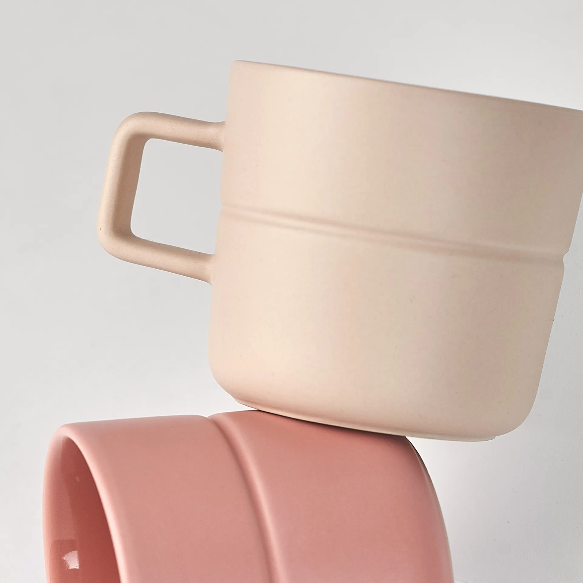 Lines-muki 50 cl, 2 kpl, beige NJRD