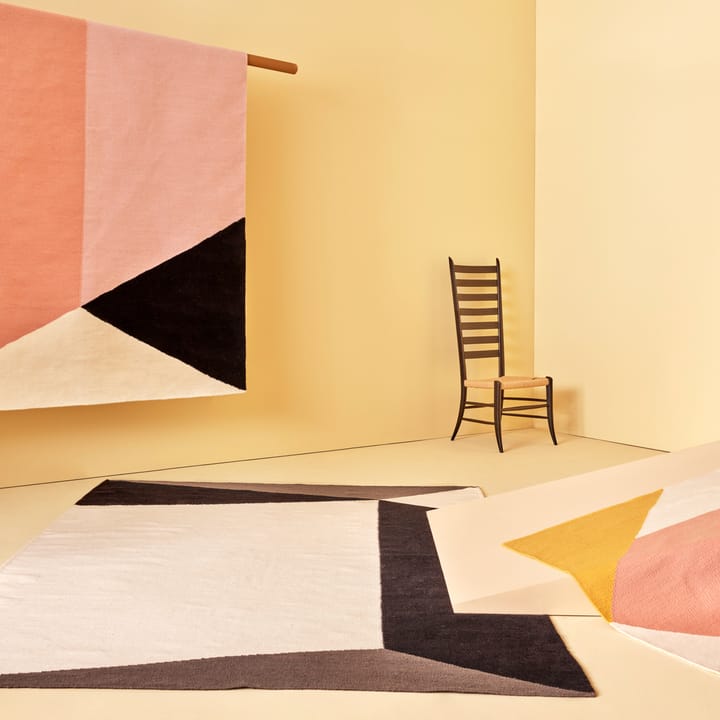 Rectangles blocks -kelim-matto, vaaleanpunainen, 170x240 cm NJRD