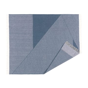 Stripes villahuopa 130x185 cm - Sininen - NJRD