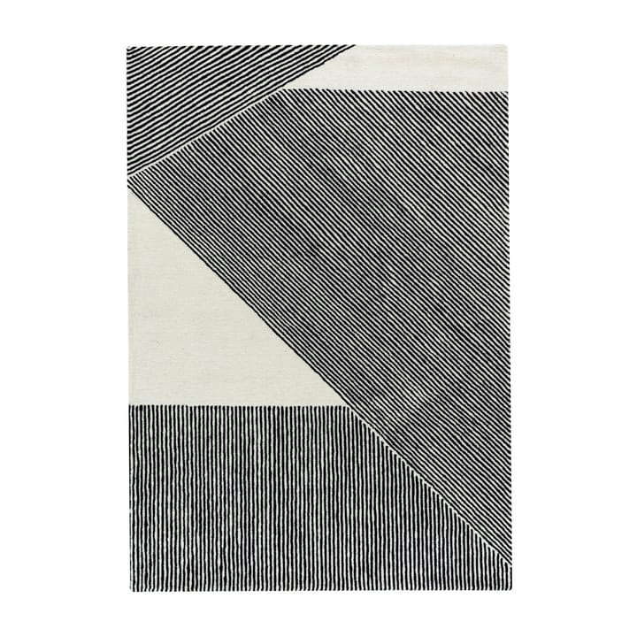 Stripes-villamatto, luonnonvalkoinen, 170x240 cm NJRD