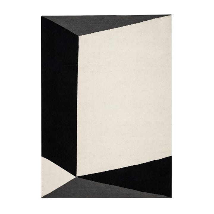 Triangles blocks -kelim-matto, luonnonvalkoinen, 170x240 cm NJRD