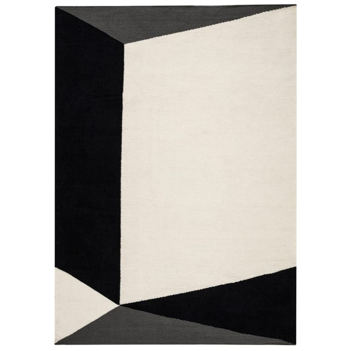 Triangles blocks -kelim-matto, luonnonvalkoinen, 200x300 cm NJRD