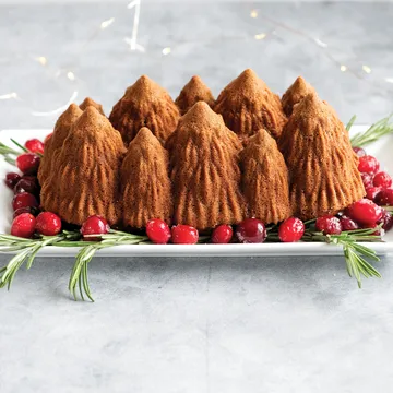 Nordic Ware Alpine forest -leivontavuoka - Hopea - Nordic Ware