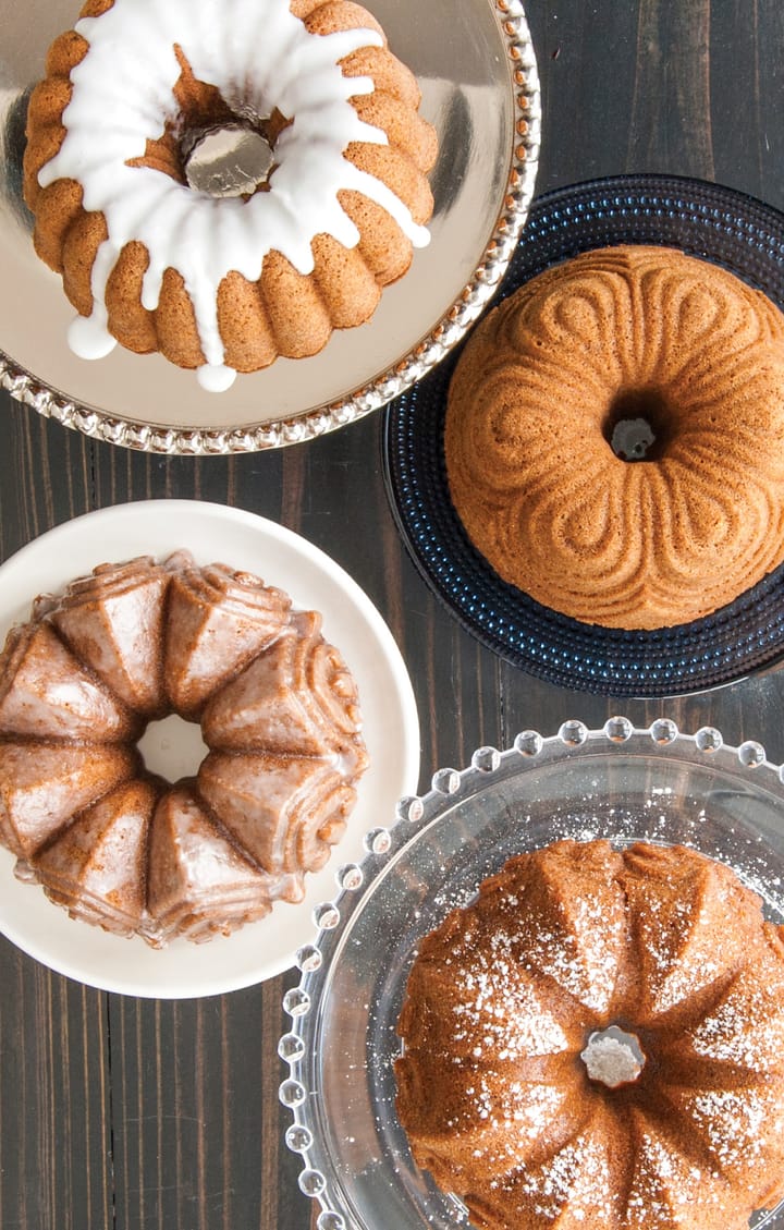 Nordic Ware Bundt quartet -leivontavuoka, 2,1 l Nordic Ware