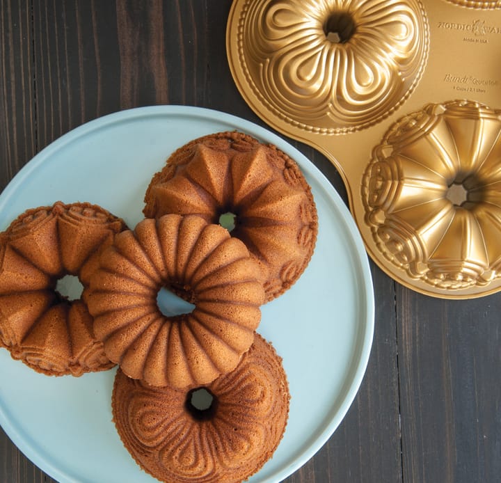 Nordic Ware Bundt quartet -leivontavuoka, 2,1 l Nordic Ware