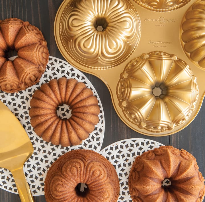 Nordic Ware Bundt quartet -leivontavuoka, 2,1 l Nordic Ware