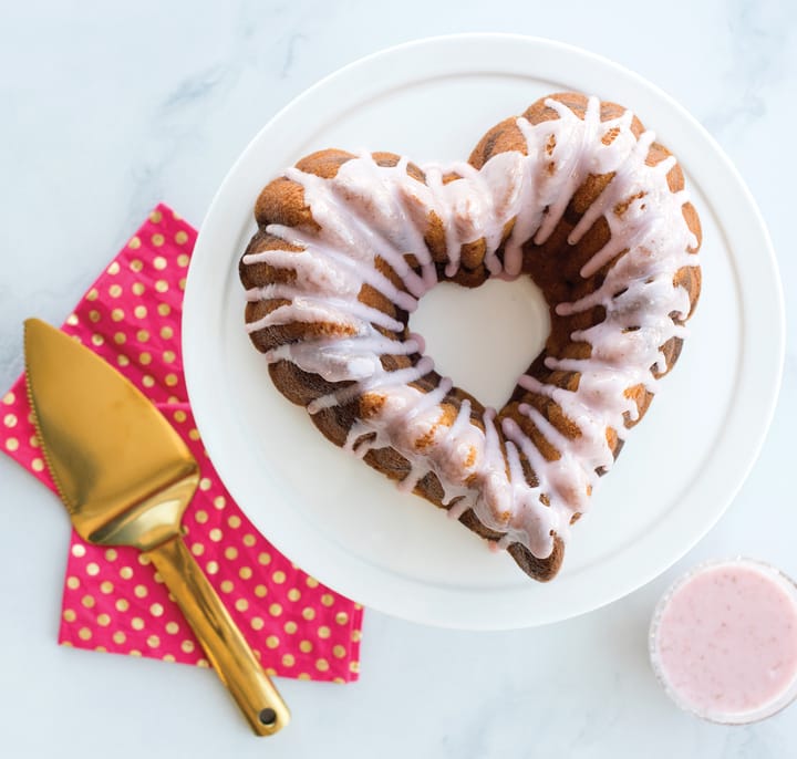 Nordic Ware Elegant heart bundt -leivontavuoka, 2,4 l Nordic Ware