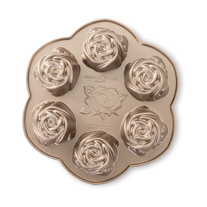 Nordic Ware Rosebud -leivontavuoka  - Toffee - Nordic Ware