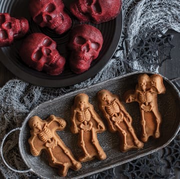 Nordic Ware Spooky Skeleton -leivontavuoka - Pronssi - Nordic Ware