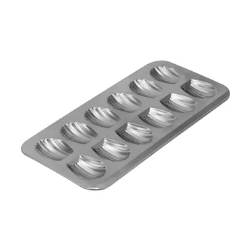 BAKE madeleinevuoka - Ruostumaton teräs, 12 kpl - Nordwik