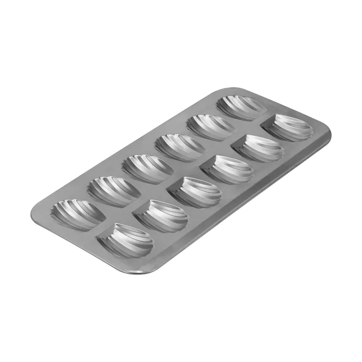 BAKE madeleinevuoka - Ruostumaton teräs, 12 kpl - Nordwik