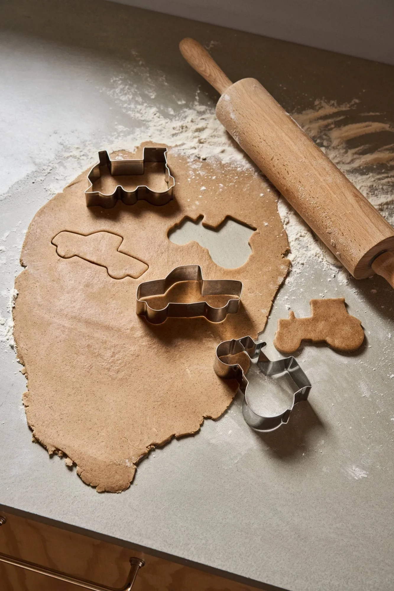 BAKE piparkakkumuotti, Ajoneuvot, 3 osaa Nordwik