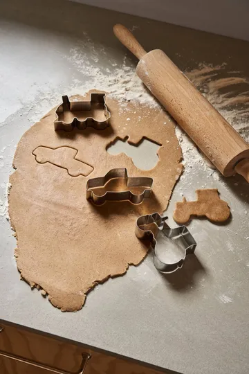 BAKE piparkakkumuotti - Ajoneuvot, 3 osaa - Nordwik