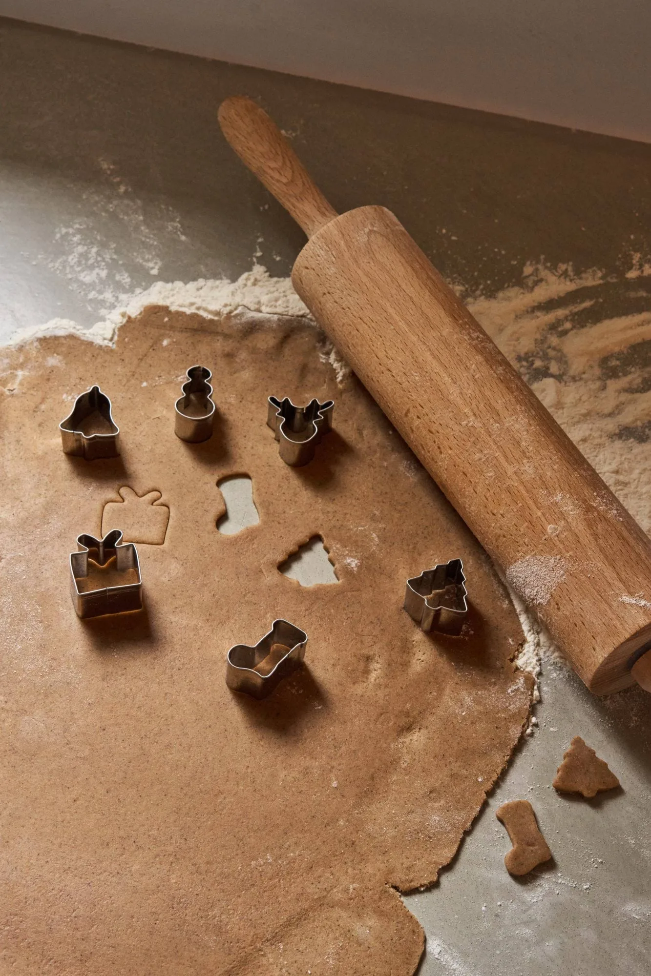 BAKE piparkakkumuotti, Joulu, mini, 6 osaa Nordwik