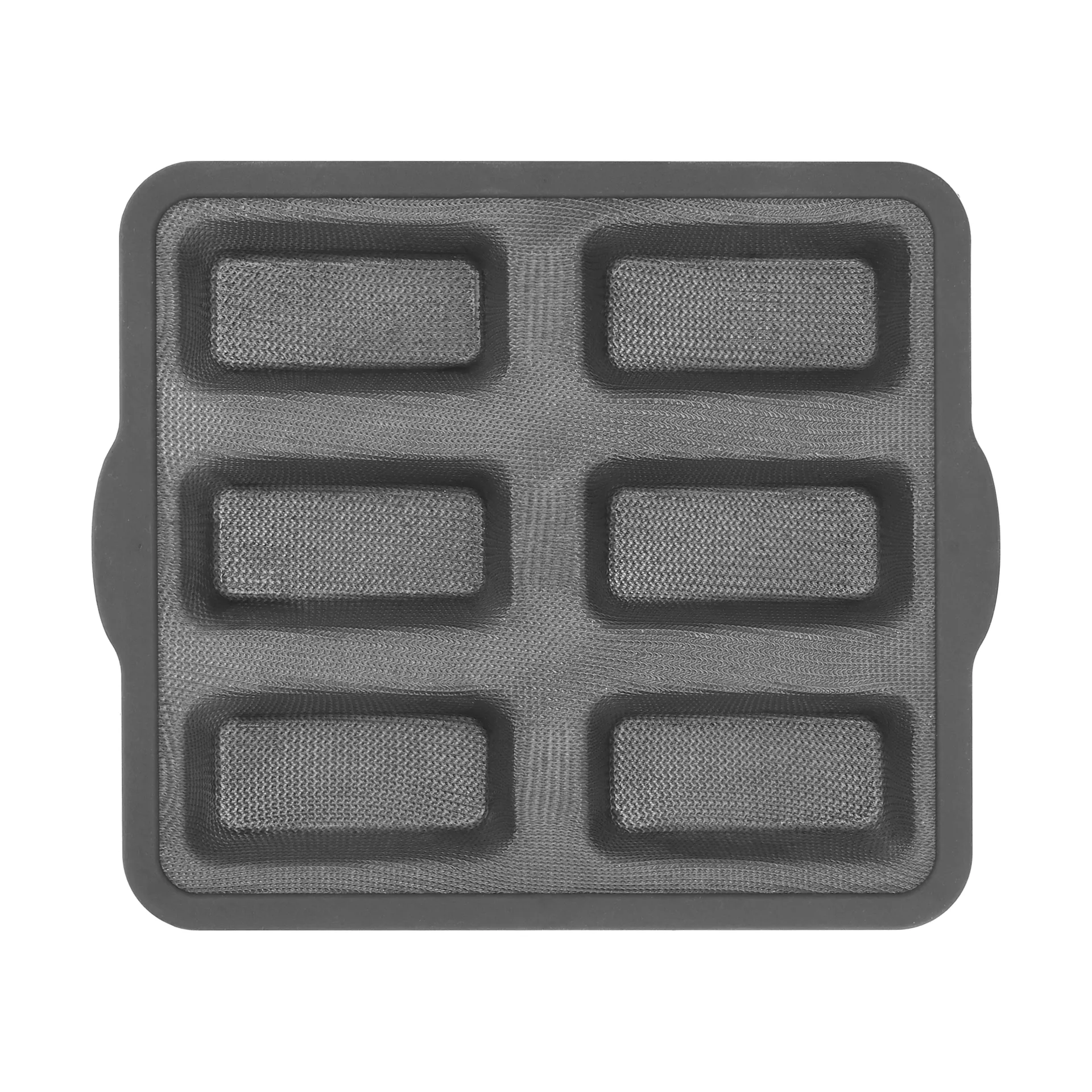 BAKE silikonivuoka vahvistetulla kehyksellä, Suorakulmainen, 6 kpl, 26,2x22,1 cm Nordwik