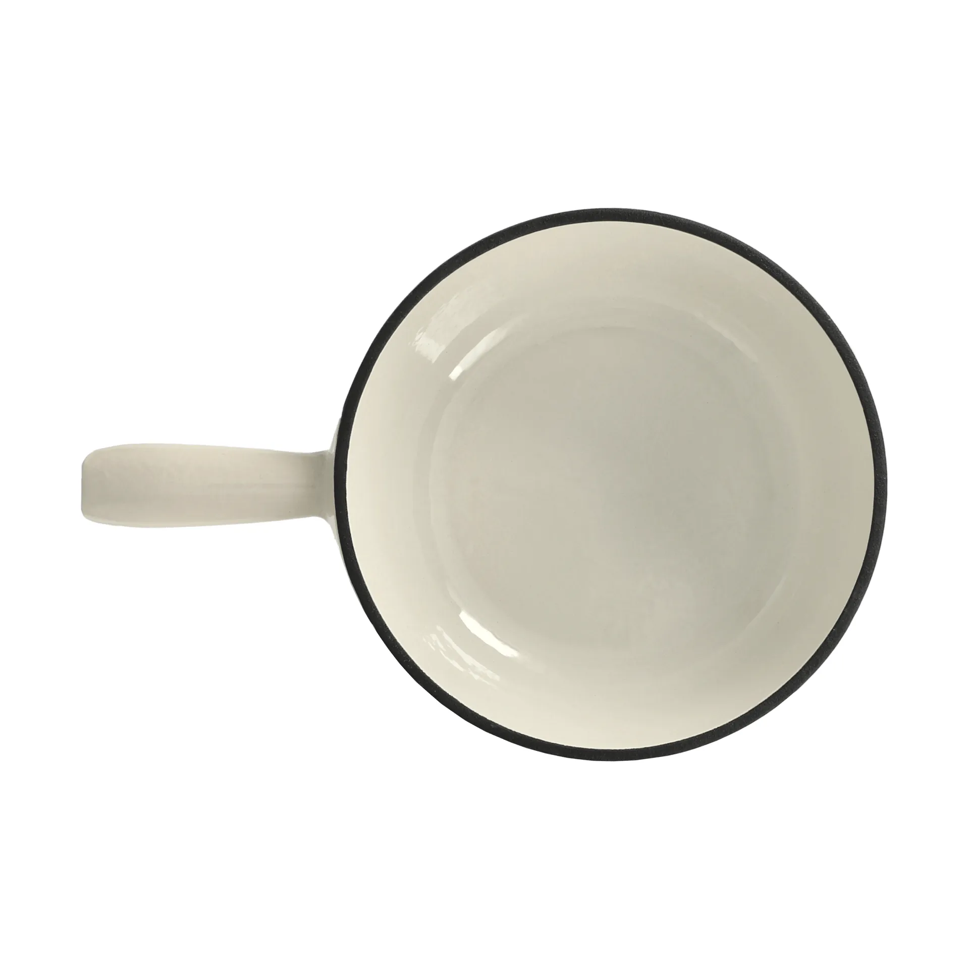 Emaloitu fonduekattila, Kermanvärinen, 1,8 l Nordwik
