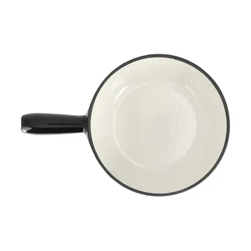 Emaloitu fonduekattila - Musta, 1,8 l - Nordwik