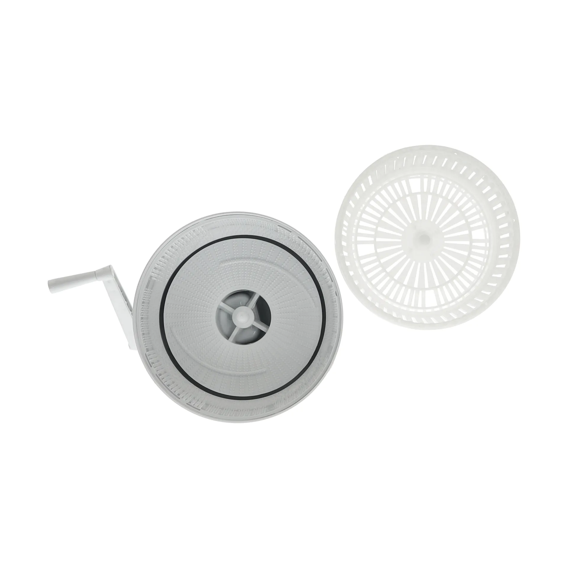 Kammen varustettu perunankuorija  & 2-in-1-salaattilinko, Valkoinen Nordwik