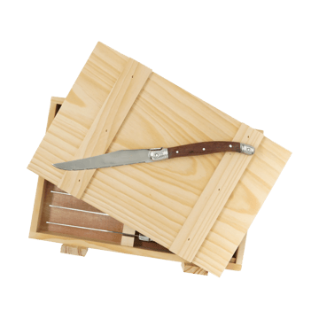 Nordwik grilliveitsi 8-pakkaus - Ruostumaton teräs-puu - Nordwik