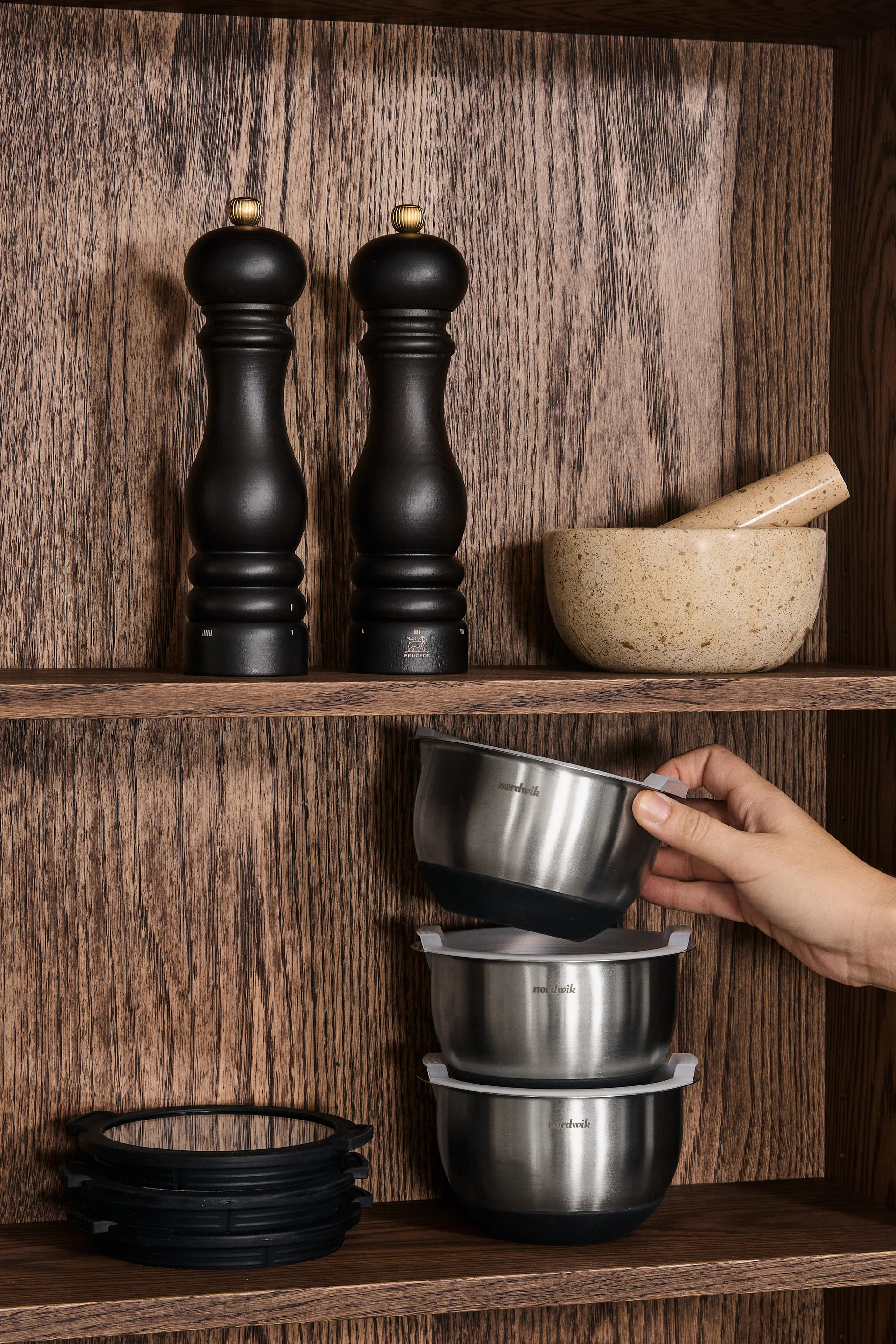 Nordwik lasikansi minibunkkereihin premium, 3-pack Nordwik