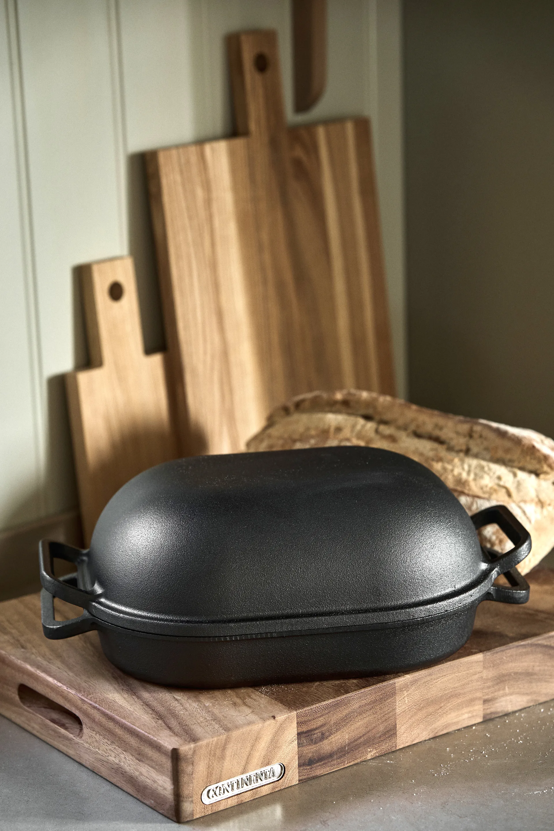 Nordwik leipävuoka levain XL 39x26 cm, Musta Nordwik
