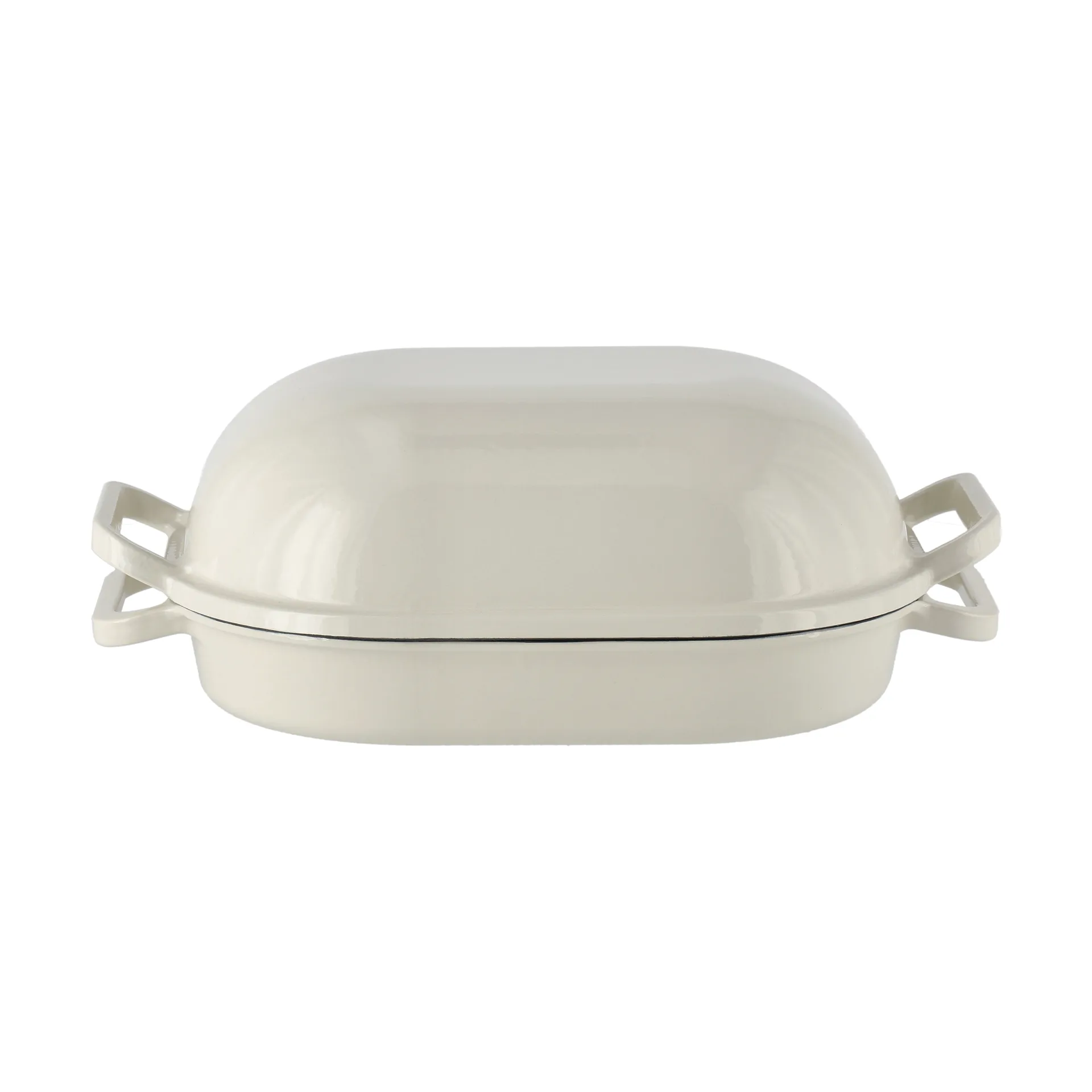 Nordwik Levain leipävuoka emaloitu 39x26 cm, Kreemi Nordwik