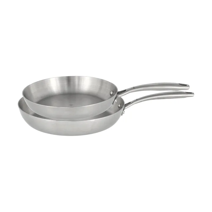 Nordwik paistinpannusetti 3-ply 2 osaa - Ruostumaton teräs - Nordwik