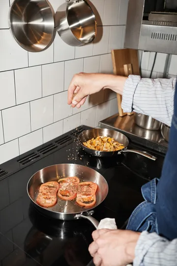 Nordwik paistinpannusetti 3-ply 2 osaa - Ruostumaton teräs - Nordwik