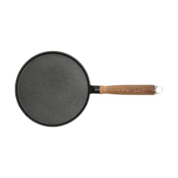 Nordwik valurautainen pannukakkutiski puukahvalla - 23 cm - Nordwik
