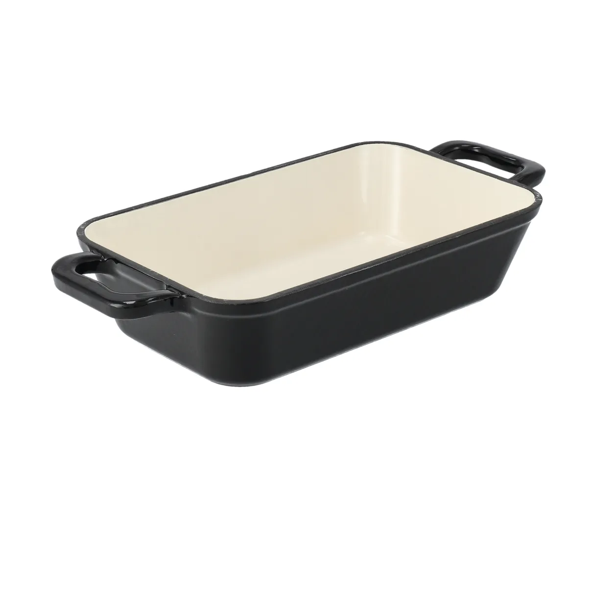 Nordwik Nordwik valurautainen uunivuoka, 25x15 cm Musta