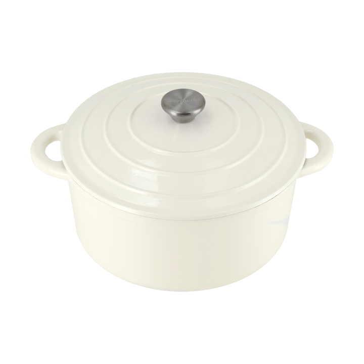 Nordwik valurautapata pyöreä 5 l, Creme Nordwik
