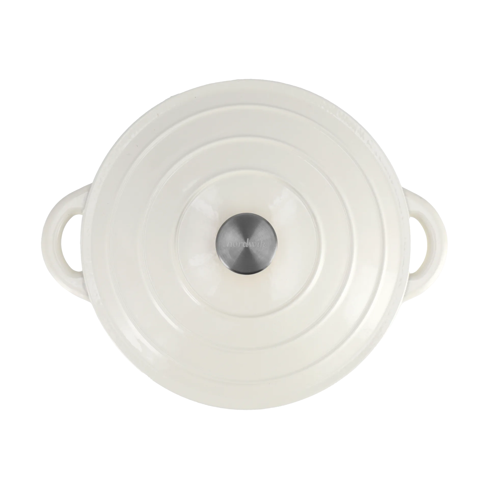 Nordwik valurautapata pyöreä 5 l, Creme Nordwik