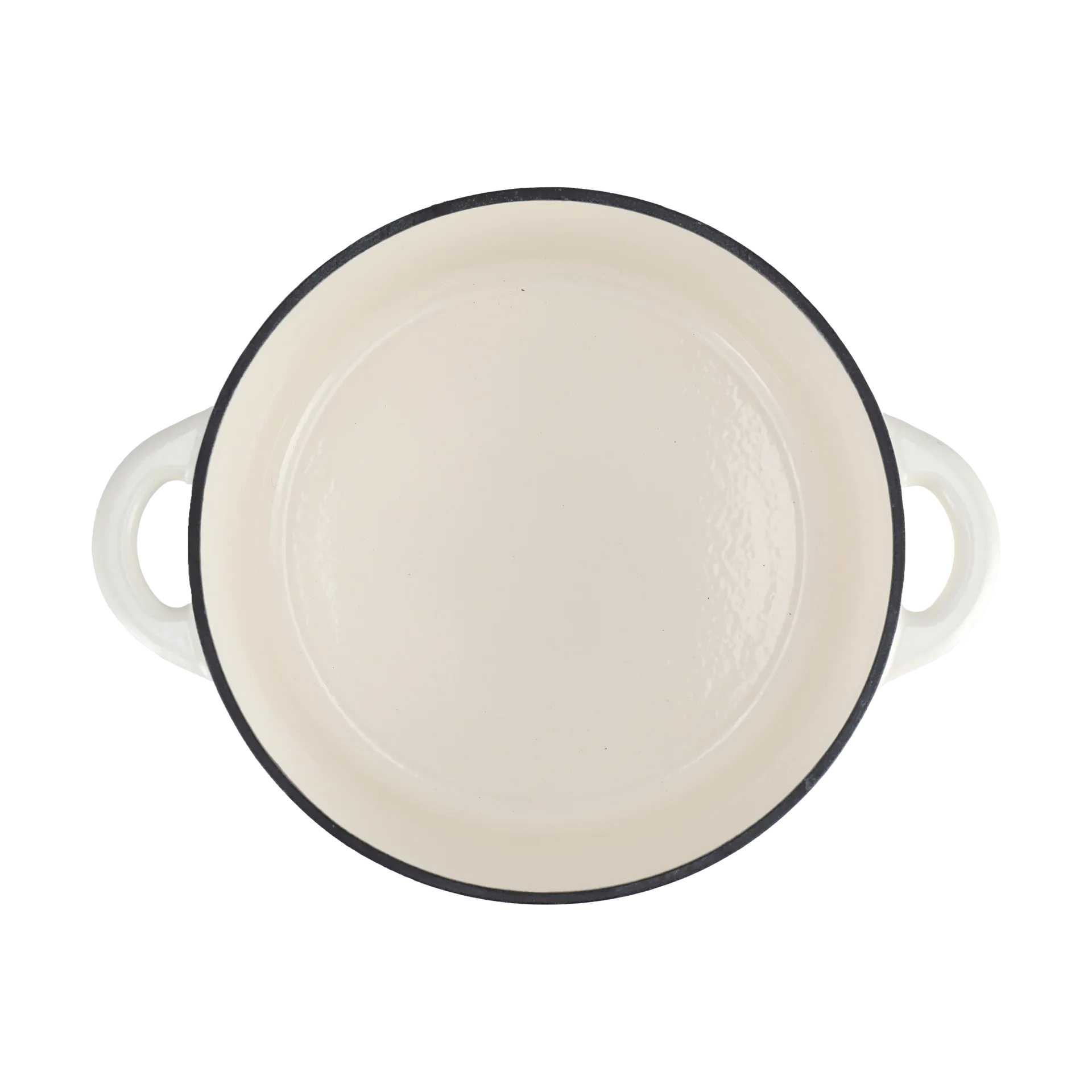 Nordwik valurautapata pyöreä 5 l, Creme Nordwik