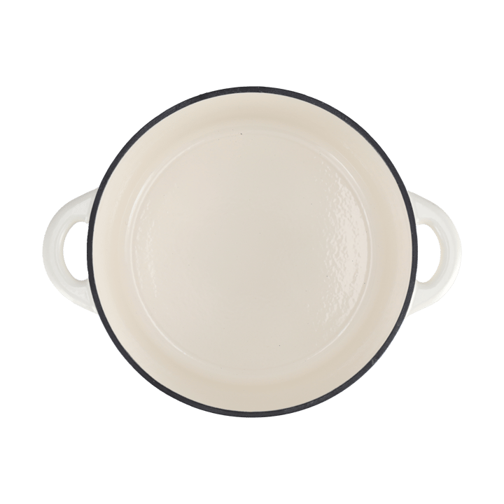 Nordwik valurautapata pyöreä 5 l, Creme Nordwik