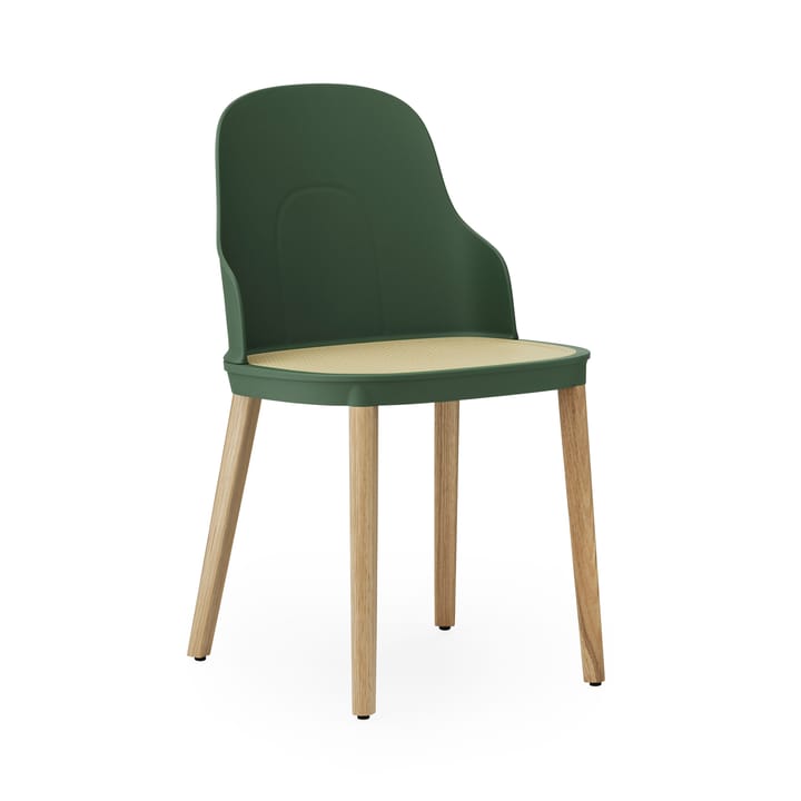 Allez molded wicker tuoli, Park green-tammi Normann Copenhagen