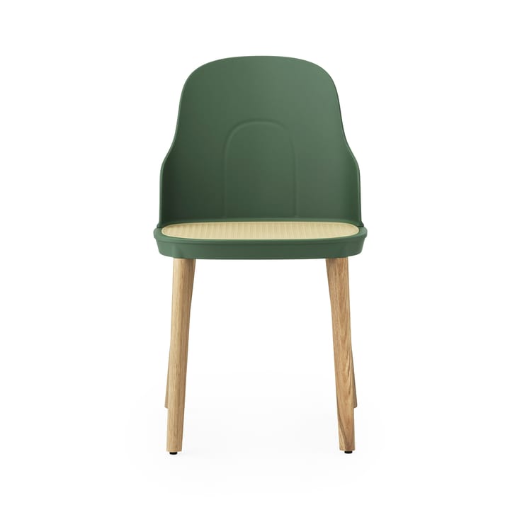 Allez molded wicker tuoli, Park green-tammi Normann Copenhagen
