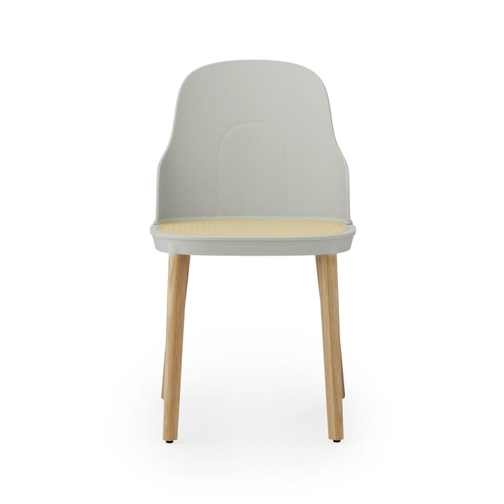 Allez molded wicker tuoli, Warm Grey-tammi Normann Copenhagen