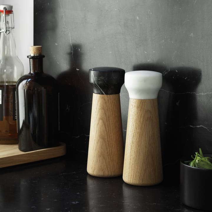 Craft suolamylly tammi-valkoinen marmori, pieni Normann Copenhagen