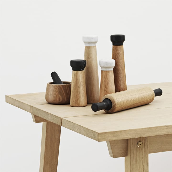 Craft suolamylly tammi-valkoinen marmori, pieni Normann Copenhagen