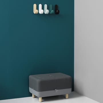 Curve koukku - musta - Normann Copenhagen